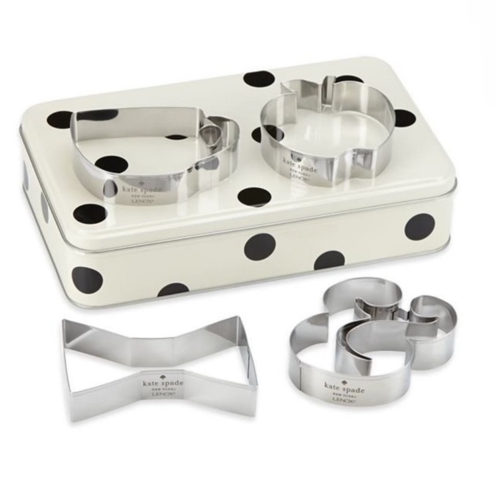 Kate Spade Cookie Cutters 4 shapes - Picture 2 of 7